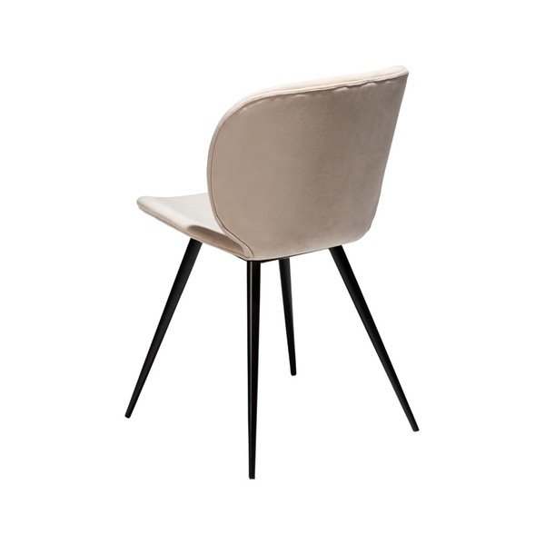 Bež stolica za blagovanje DAN – FORM Denmark Cloud Velvet-image-2