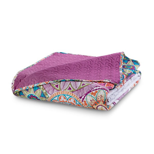 Dvostrani pokrivač od mikrovlakana u boji fuksije DecoKing Bibi, 170 x 270 cm-image-3