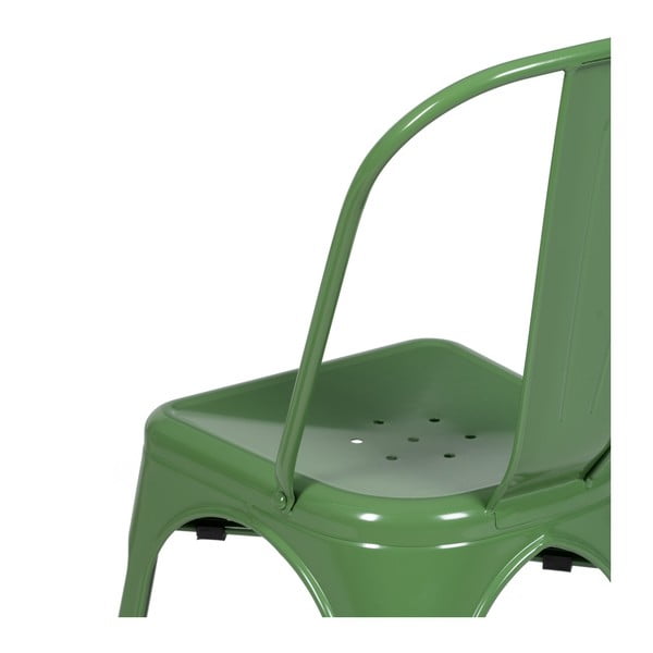 Zelene metalne blagovaonske stolice u setu 2 kom – Ixia-image-4