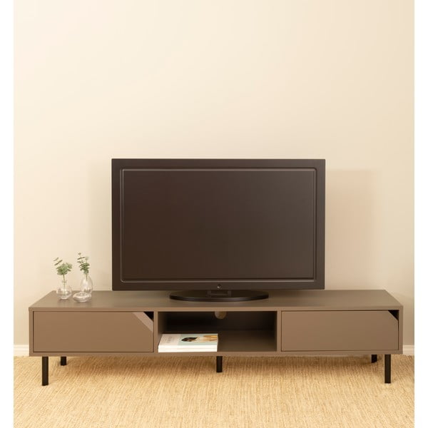 Tamno sivi TV stol 177x39 cm Corner - Tenzo-image-1