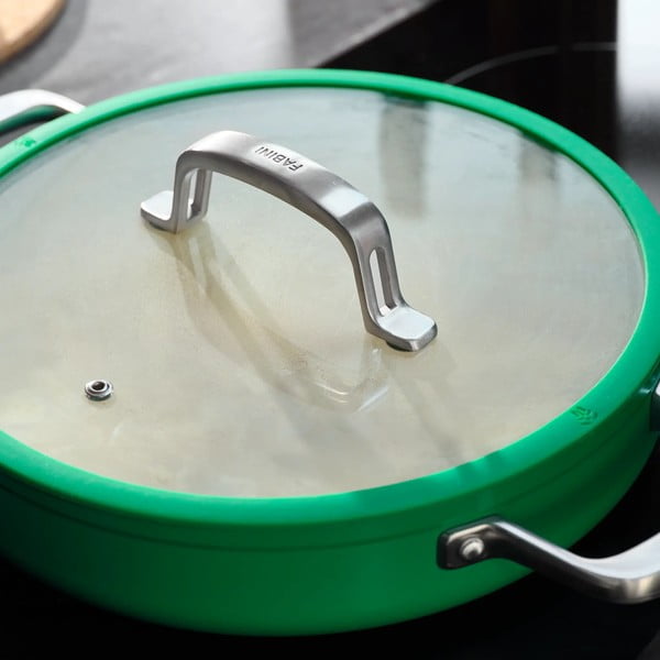 Tava s poklopcem/s keramičkim premazom ø 28 cm tegame Meda 3.0 – FABINI-image-2