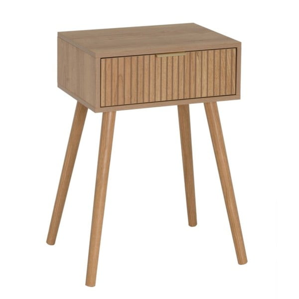 Noćni ormarić u prirodnoj boji – Casa Selección