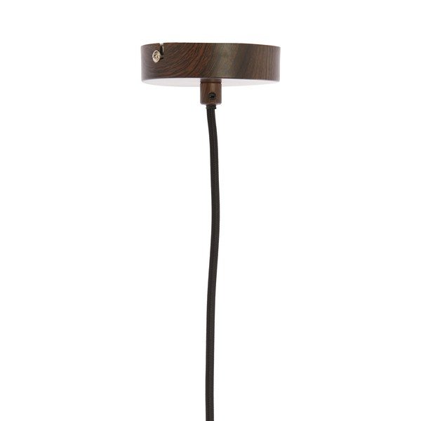 Viseća svjetiljka boja terakote s tekstilnim sjenilom ø 10 cm Bibury – Light & Living-image-2
