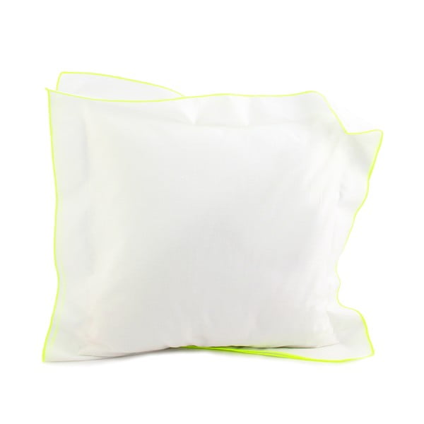 Navlaka za jastuk Basic Fluor žuta, 40 x 40 cm