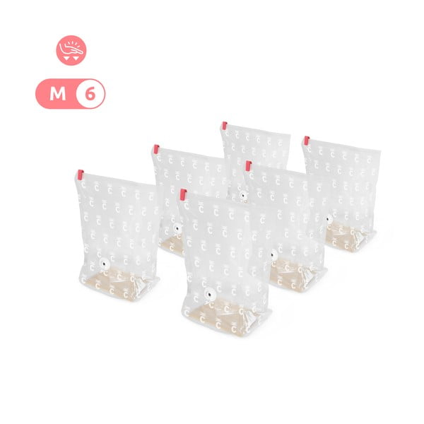 Vakuum vrećice za odjeću u setu 6 kom Express M – Compactor-image-2