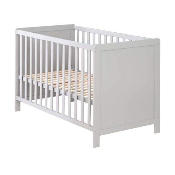 Svijetlo sivi dječji krevet 60x120 cm – Roba-image-2