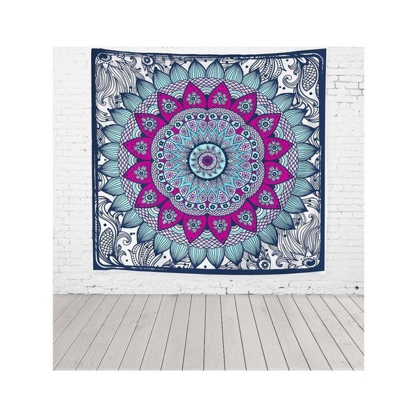 Tapiserija 140x140 cm Blue Dreamcatcher – Really Nice Things-image-2