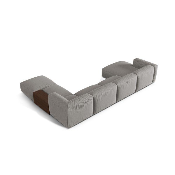 Svijetlo siva kutna garnitura (s desnim kutom/u obliku slova "U") Martina – Micadoni Home-image-2