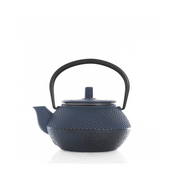 Plavi čajnik od lijevanog željeza Bambum Linden, 300 ml