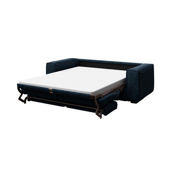 Tamnoplava sofa na razvlačenje MESONICA Munro, 224 cm-image-3