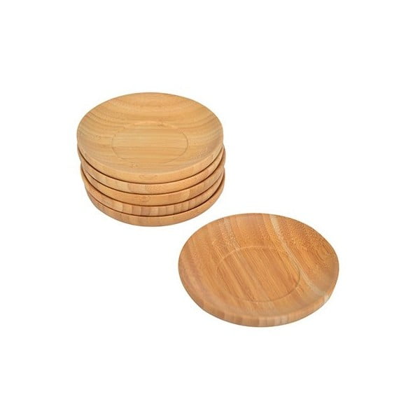 Set s 6 podmetača za čaše od bambusa Bambum Silva-image-2