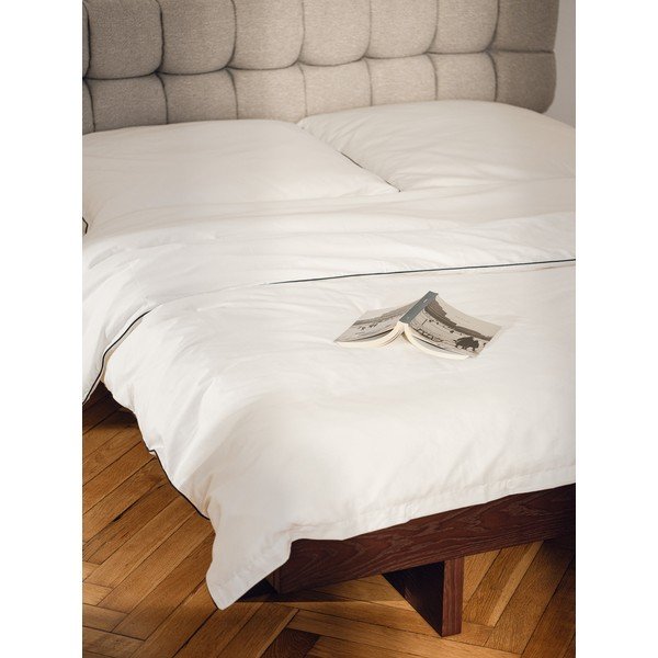 Bračni krevet od MDF-a u dekoru hrasta bez uzglavlja s podnicom 180x200 cm u prirodnoj boji Kito – noo.ma-image-3