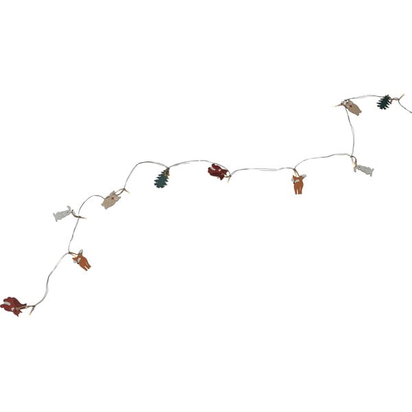 Svjetleći lanac broj žarulja 10 kom s božićnim motivom dužina 180 cm Friends – Star Trading-image-2