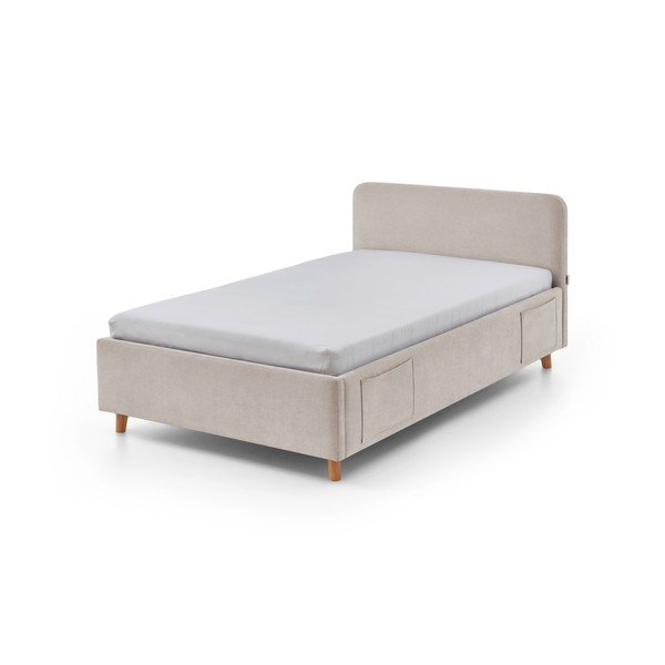 Bež dječji krevet s prostorom za odlaganje s podnicom 140x200 cm Cosy – Meise Möbel