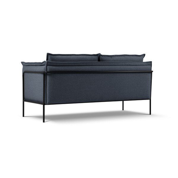 Tamnoplava sofa Interieurs 86 Andrea, 145 cm-image-2