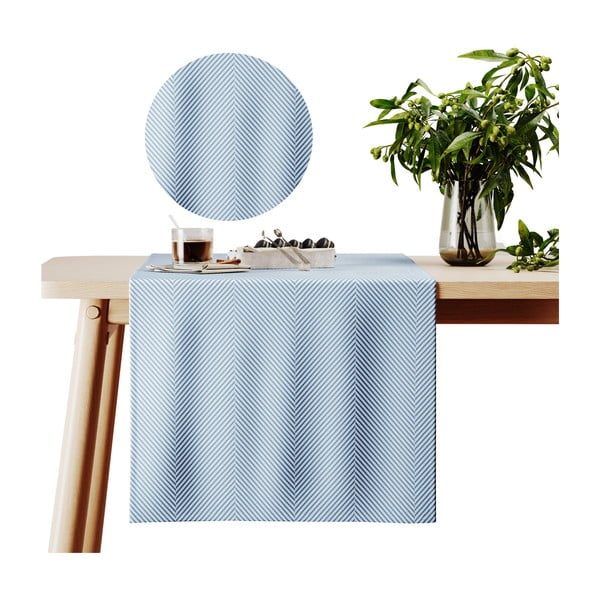 Nadstolnjak od baršuna 40x140 cm Clear - AmeliaHome-image-4