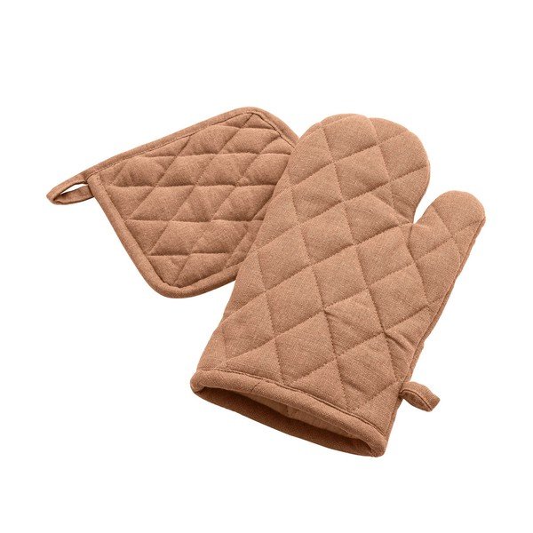Set rukavica za pećnicu i prostirki za lonce 2 kom Gourmet – douceur d'intérieur