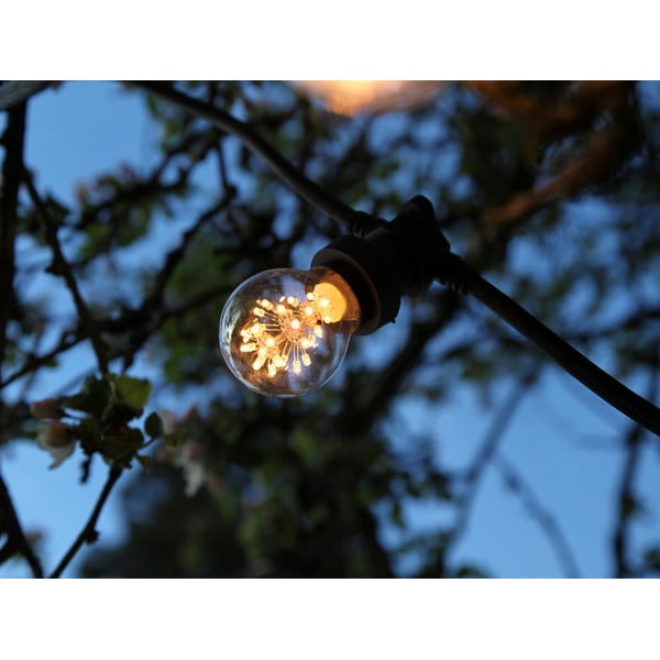 Crni rasvjetni lanac Best Season Connecta, dužina 7 m-image-1