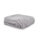 Sivi prekrivač od mikropliša za bračni krevet 245x280 cm Cuddly – Catherine Lansfield