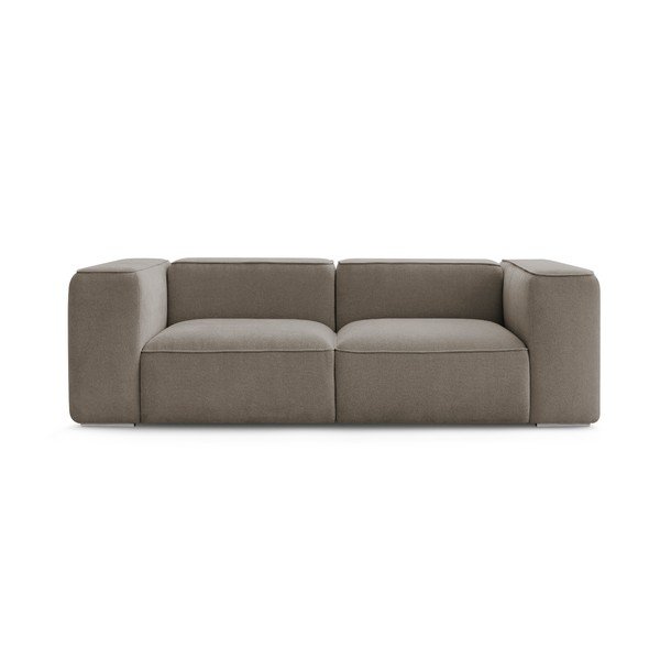 Siva/bež sofa 255 cm Zephyr – Bobochic Paris