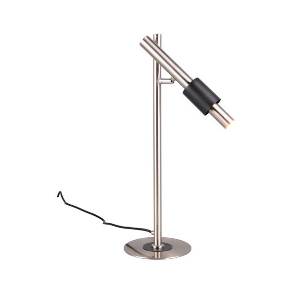 Crna/u srebrnoj boji LED stolna lampa (visina 50 cm) Ikaris – Trio Select-image-3