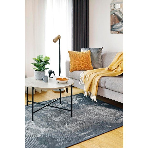 Sivi dvostrani tepih Narma Nedrema, 80 x 250 cm-image-2