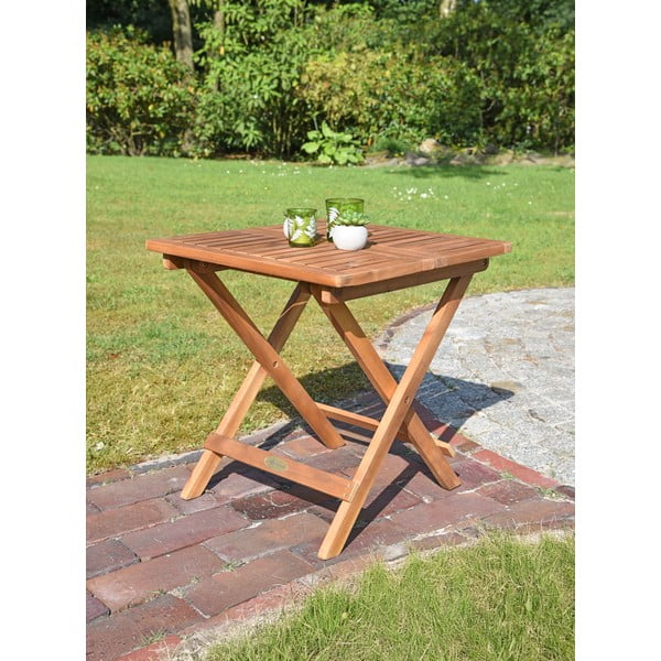 Vrtni stol od masivnog bagrema 50x50 cm Cleveland – Garden Pleasure-image-1