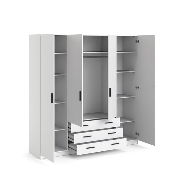 Bijeli ormar 196x200 cm Sprint – Tvilum-image-4