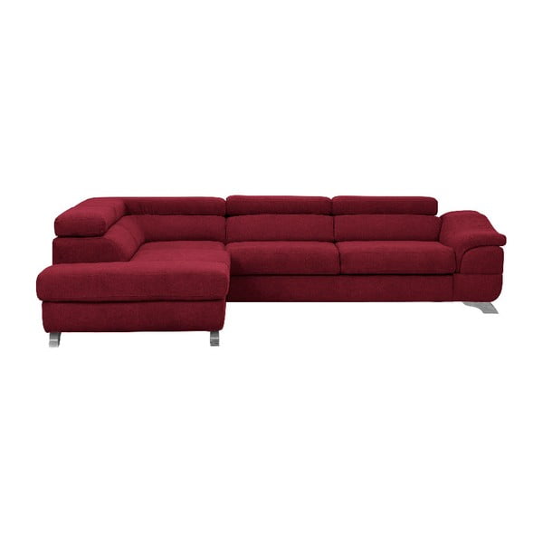 Crveni kauč na razvlačenje Windsor &amp; Co Sofas Gamma, lijevi kut