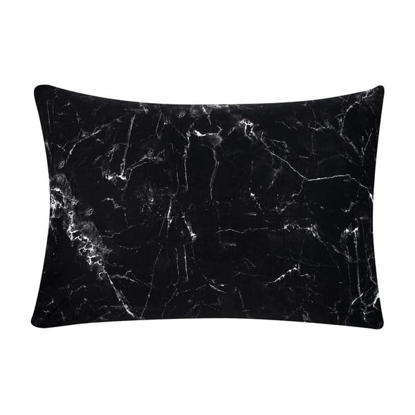 Crna ukrasna jastučnica od pamučnog perkala u setu od 2 kom Westwing Collection, 50 x 70 cm