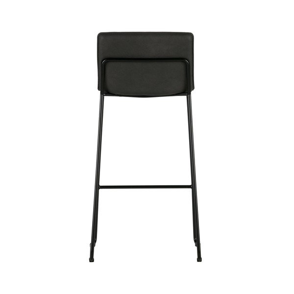Set od 2 crne barske stolice WOOOD Evan-image-4