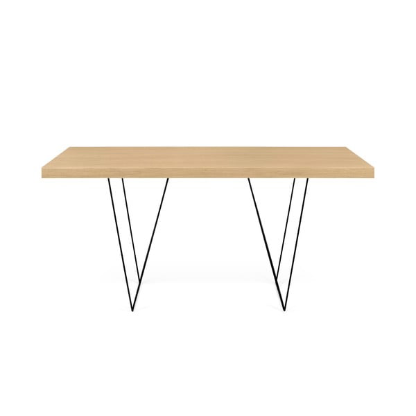 Stol s crnim nogama TemaHome Multi, 160 x 90 cm-image-1