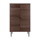 Tamno smeđi ormarić u dekoru hrasta 80x130 cm Kyoto – House Nordic