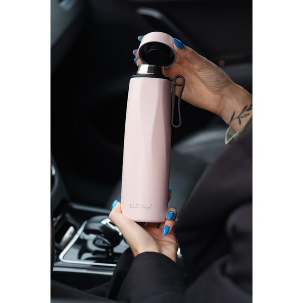 Ružičasta termosica 500 ml Fuori – Vialli Design-image-3