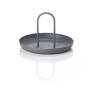 Tamnosivi metalni pladanj Zone Singles, ø 20 cm