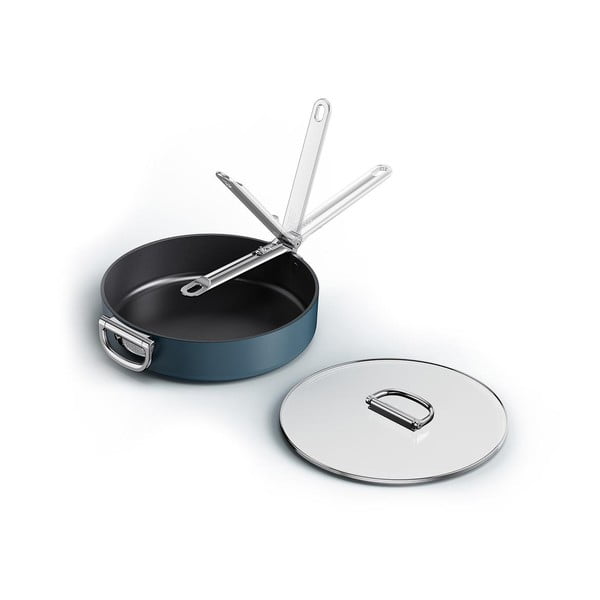 Tava s poklopcem/s keramičkim premazom ø 28 cm Space – Joseph Joseph-image-3