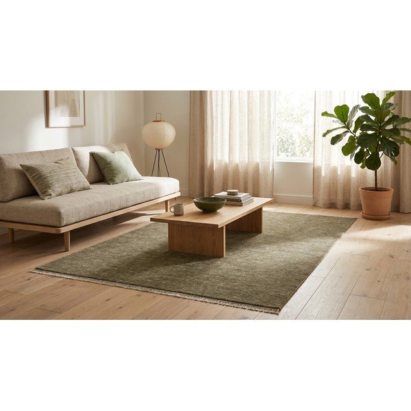 Tamno zeleni tepih 160x230 cm Puro – ESTE-image-3