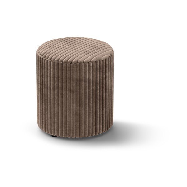 Smeđi tabure od samta Dia – Micadoni 