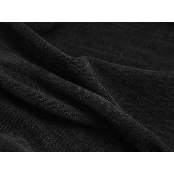 Crna kutna garnitura (s lijevim kutom/u obliku slova "U") Martina – Micadoni Home-image-1