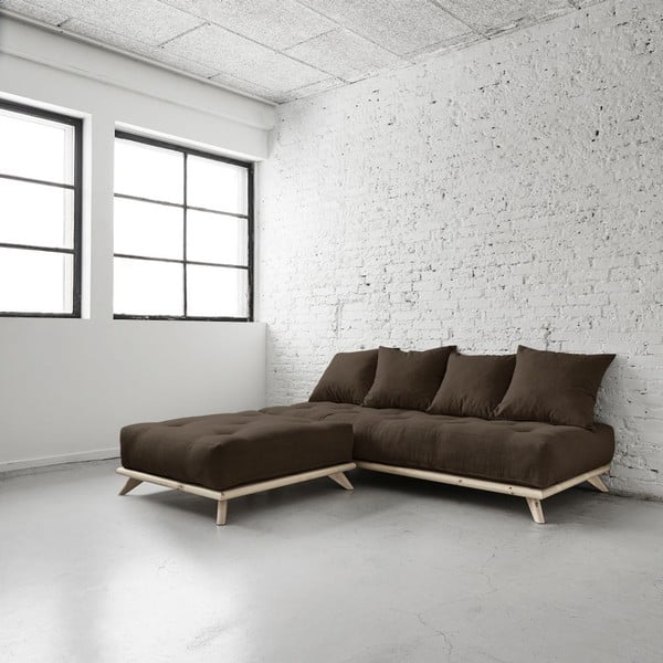 Sofa Senza Natural / Choco Brown-image-2