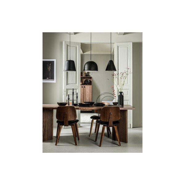 Crna/u prirodnoj boji blagovaonska stolica Classic – vtwonen-image-1