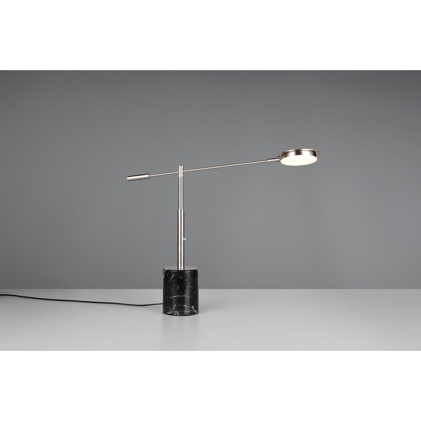 Crna/u srebrnoj boji LED stolna lampa (visina 65 cm) Fiore – Trio Select-image-3