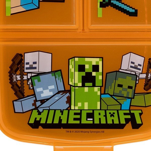 Narančasta plastična dječja kutija za ručak Minecraft – STOR-image-4