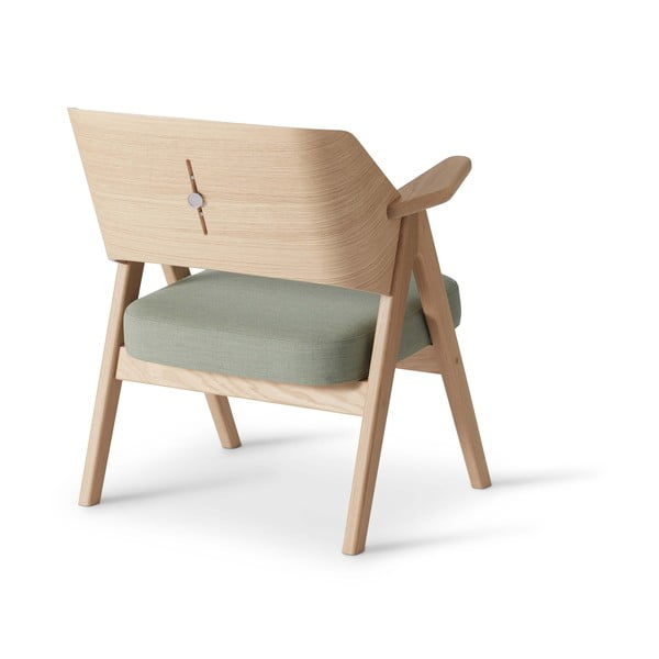 Svijetlo zelena fotelja od hrastovine Findahl by Hammel Me Tube-image-3
