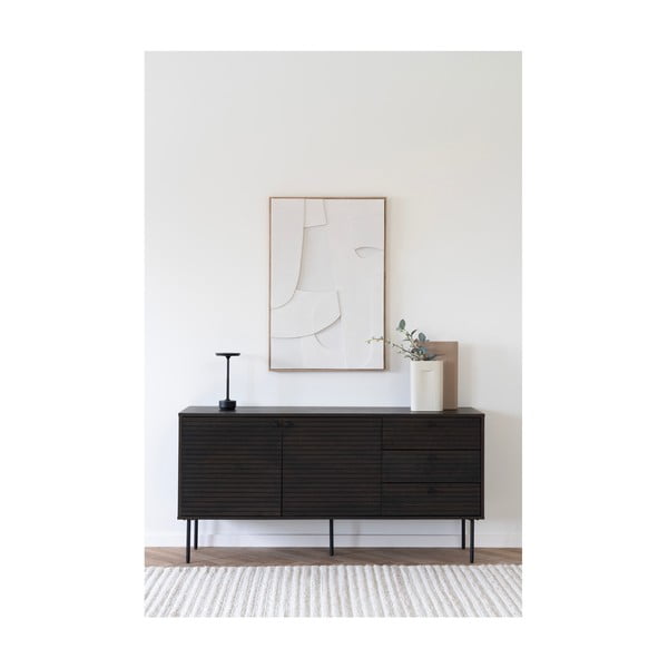 Crna LED stolna lampa (visina 28,5 cm) Lyneham – House Nordic-image-2