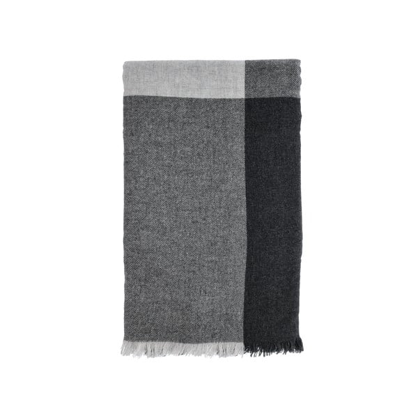 Siva vunena deka 130x200 cm Merino – Södahl-image-2