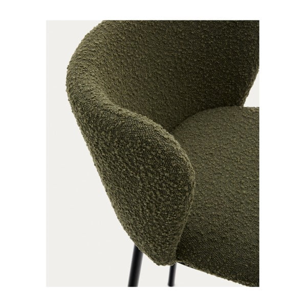 Zelena barska stolica (visine sjedala 65 cm) Ciselia – Kave Home-image-1