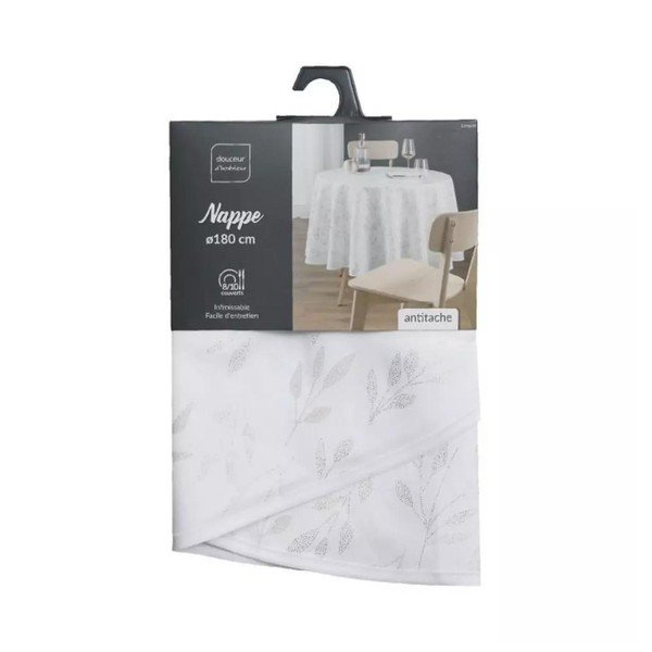 Stolnjak ø 180 cm Lonigold – douceur d'intérieur