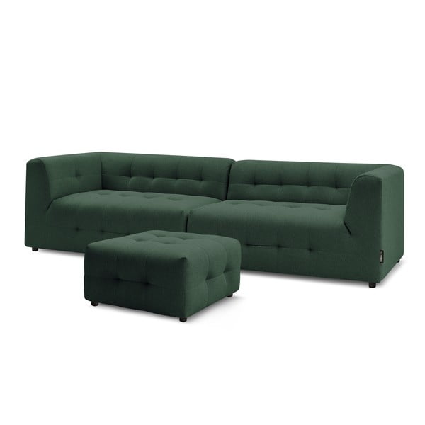 Tamno zelena sofa 324 cm Kleber - Bobochic Paris-image-3