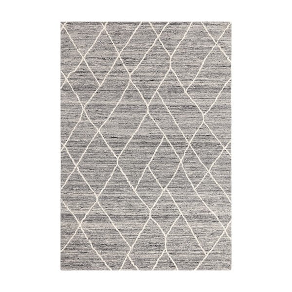 Sivi vuneni tepih 200x290 cm Noah – Asiatic Carpets